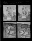 Mother's March (March of dimes); Polio vaccinations (4 Negatives) (January 21, 1956) [Sleeve 14, Folder e, Box 9]
